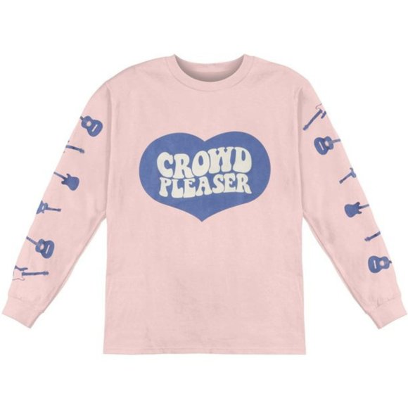 RAE SREMMURD Men's "Crowd Pleaser" Long Sleeve Double Sided Medium Pink - Picture 1 of 8